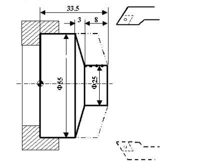 数控车床G81指令编程图文实例