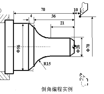 数控车床倒角编程图文实例